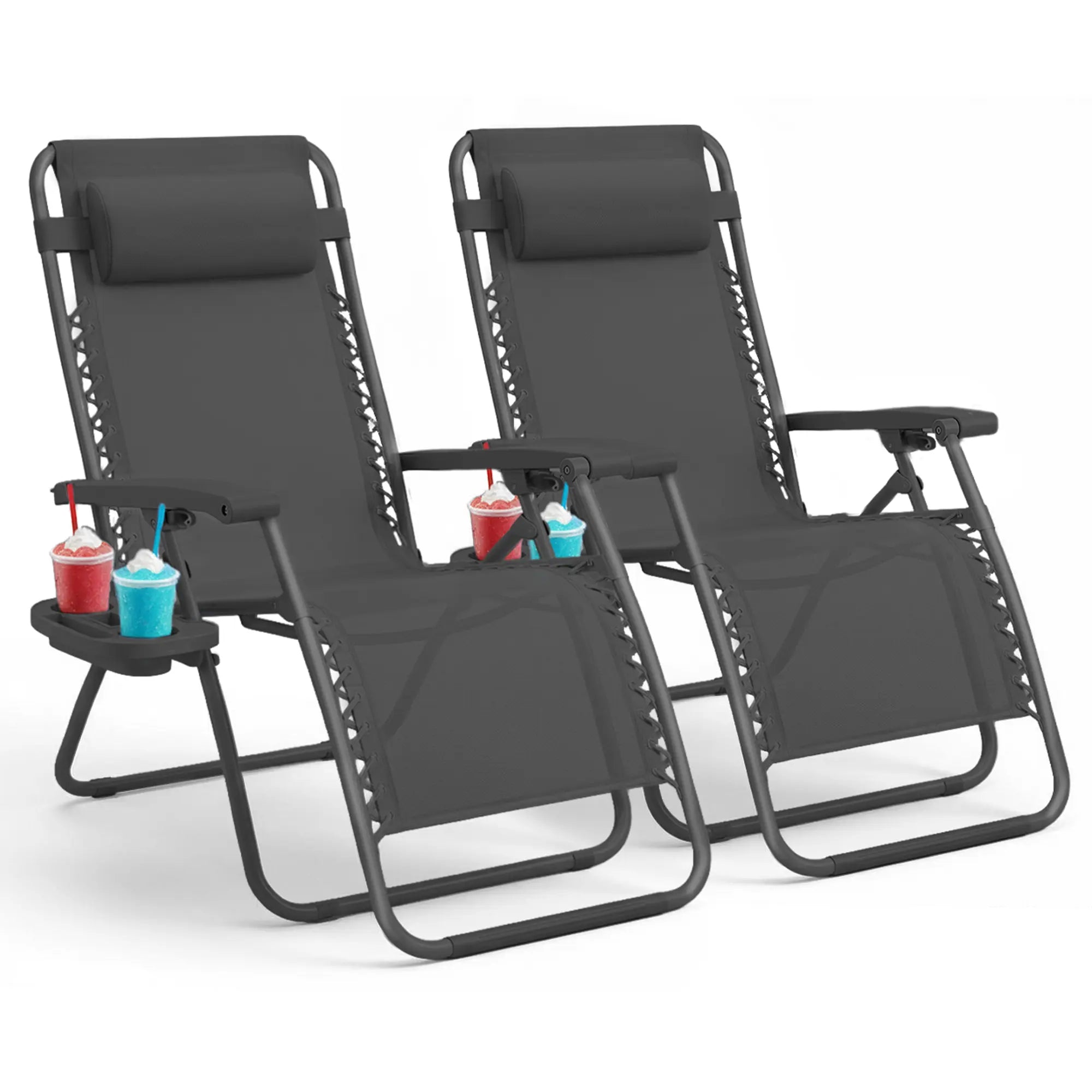 Set of 2 Heavy Zero Gravity Chair