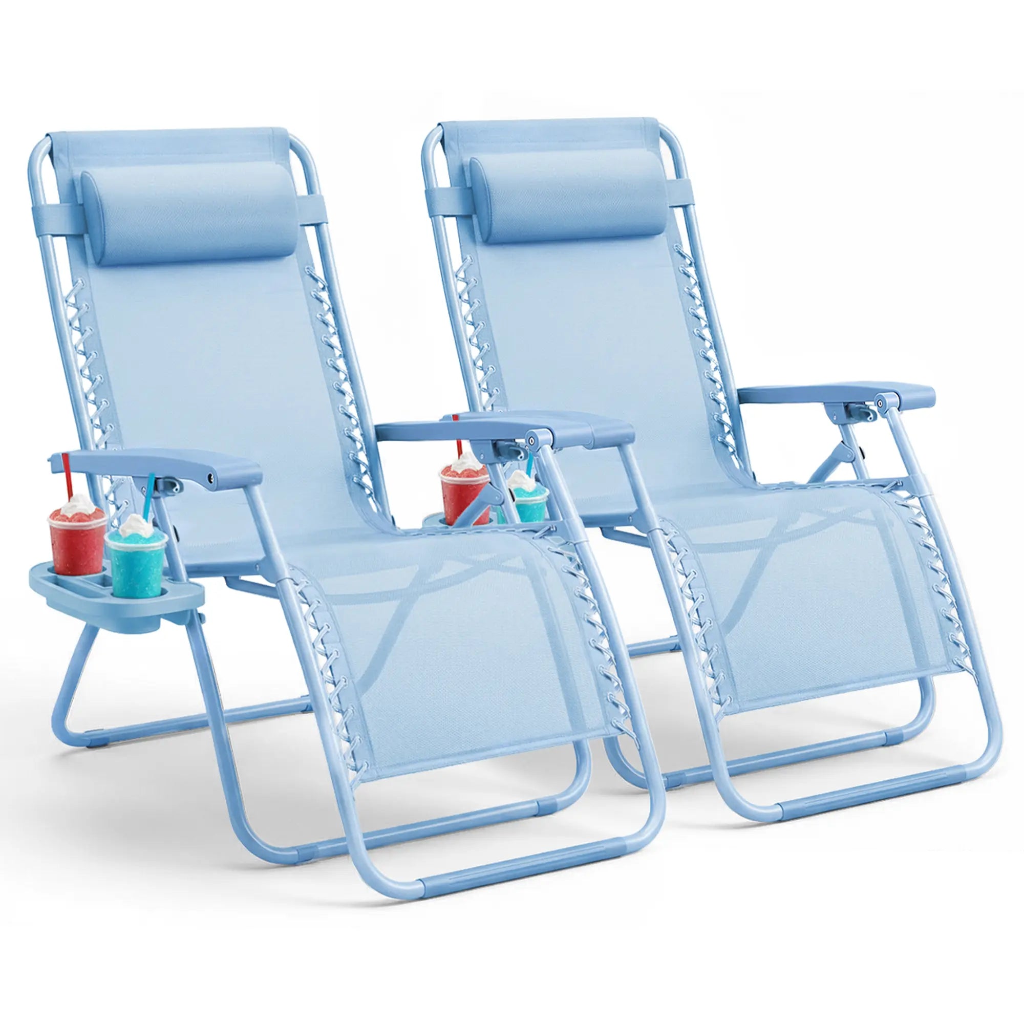 Set of 2 Heavy Zero Gravity Chair