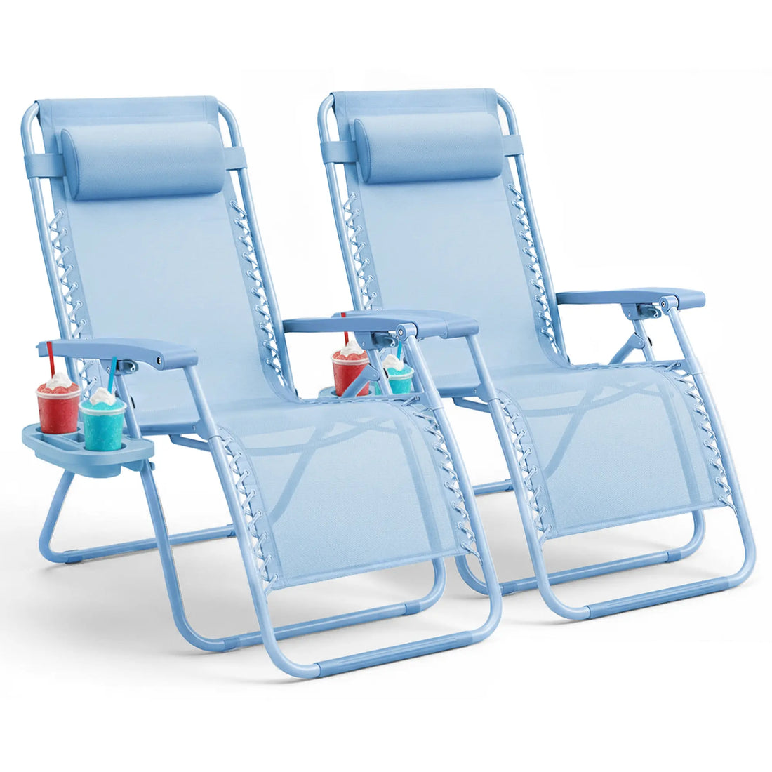 Set of 2 Heavy Zero Gravity Chair