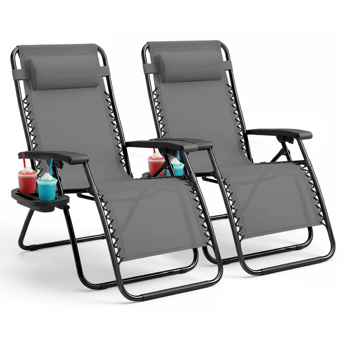 Set of 2 Heavy Zero Gravity Chair
