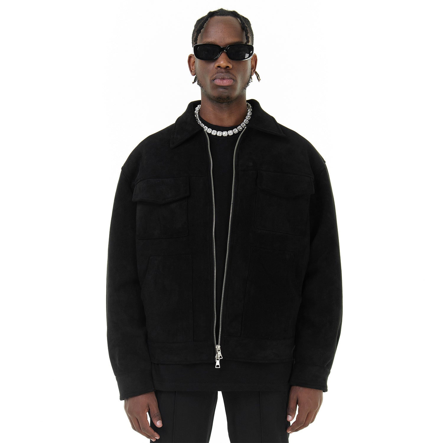 MUKHTAR | VELOUR JACKET