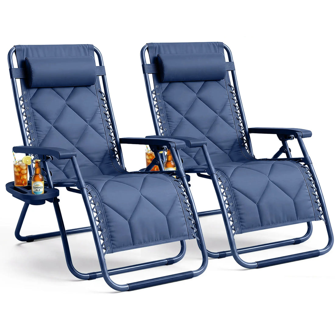 Set of 2 Heavy Zero Gravity Chair