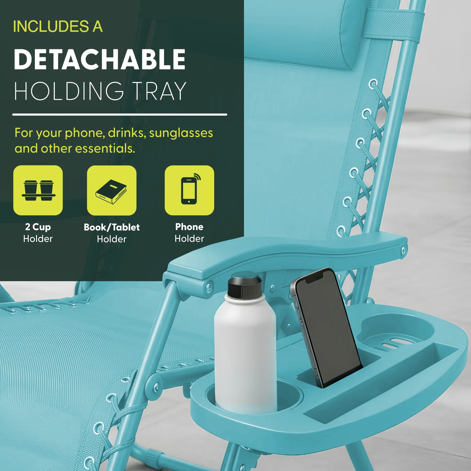 Set of 2 Heavy Zero Gravity Chair