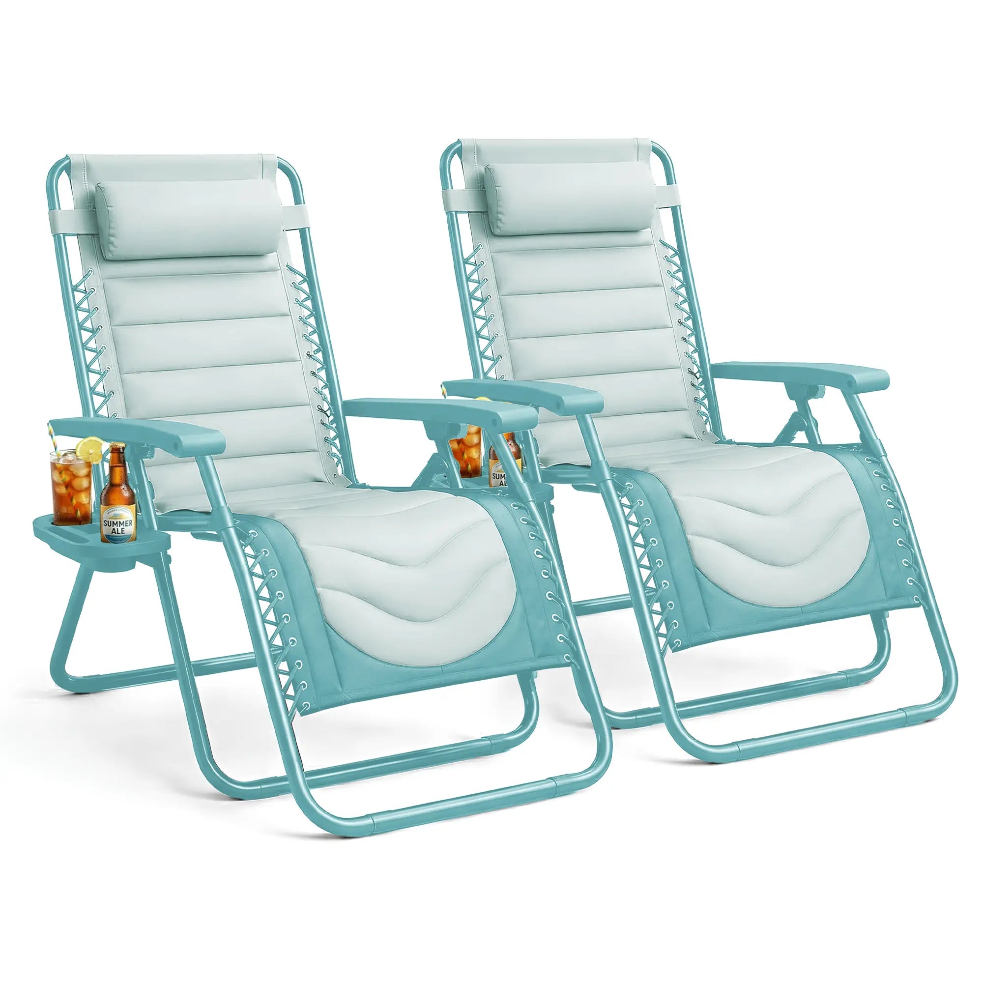 Set of 2 Heavy Zero Gravity Chair