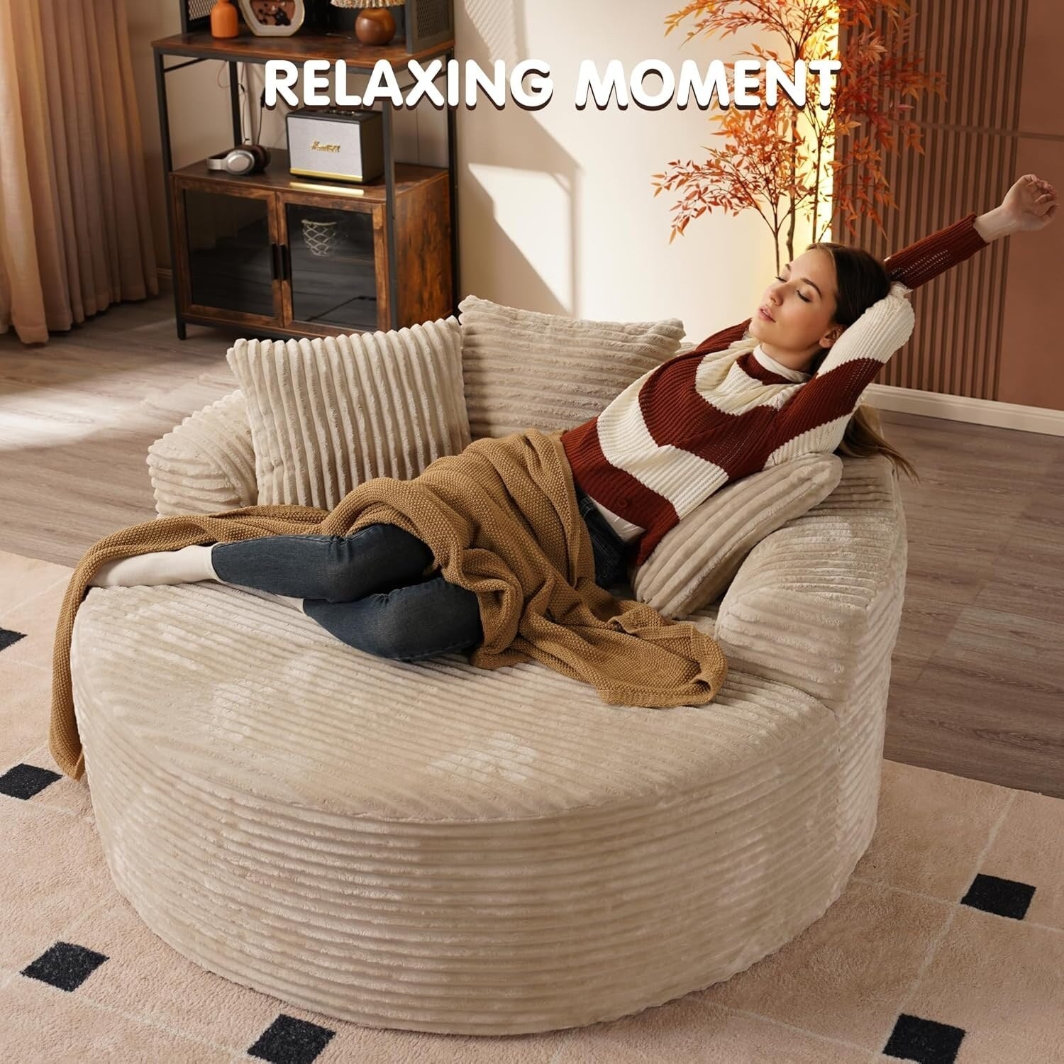 Premium Fluffy Sofa Bed