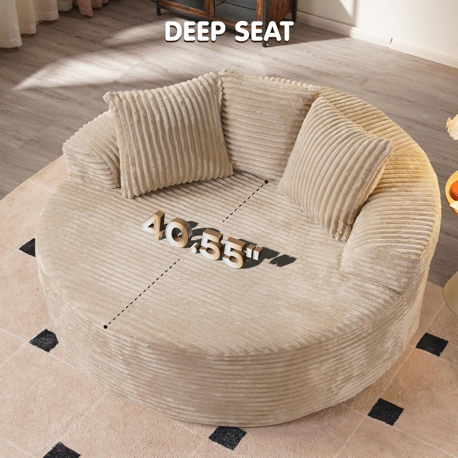 Premium Fluffy Sofa Bed