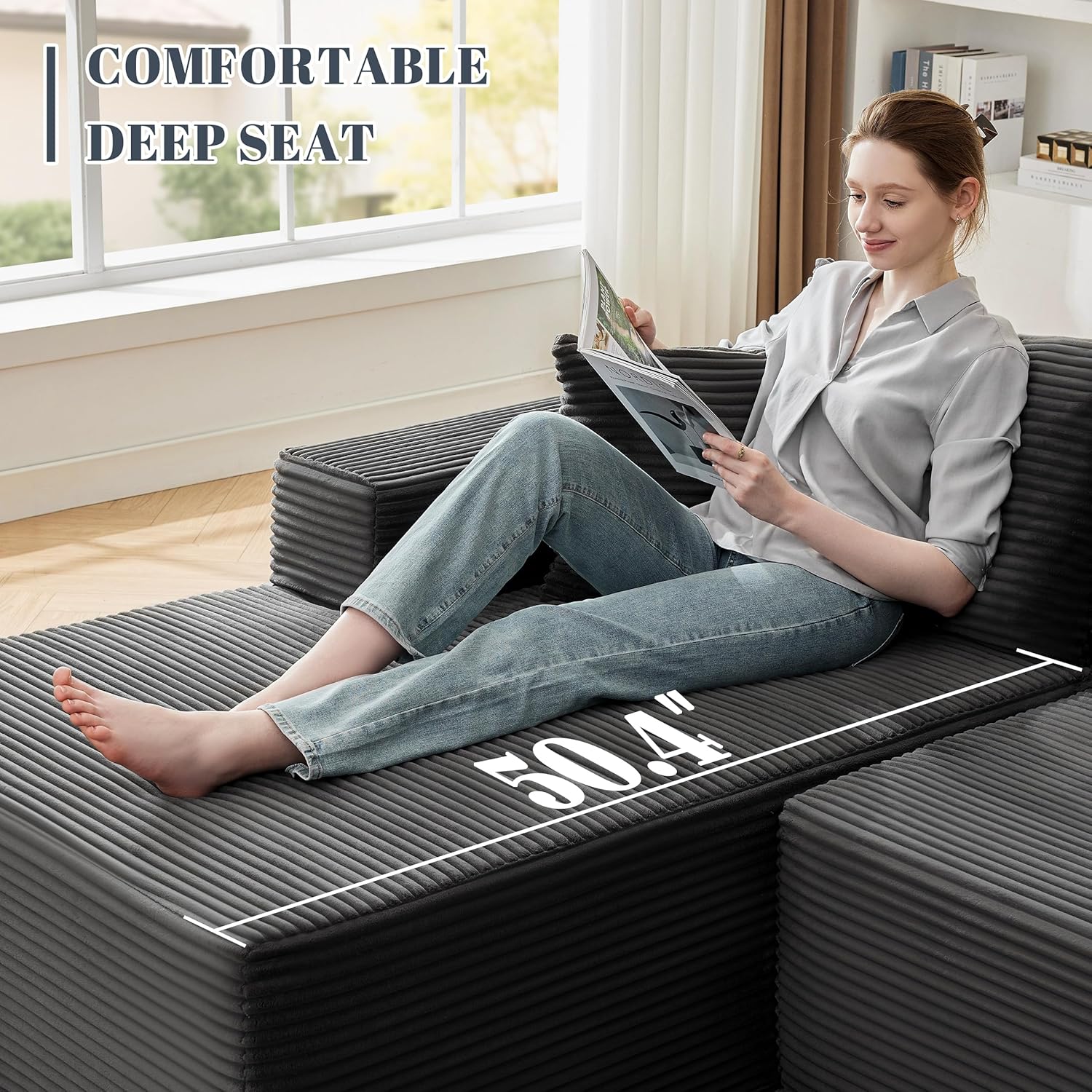 Clearance : Boneless Cloud Couch