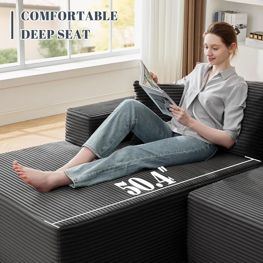 Clearance : Boneless Cloud Couch