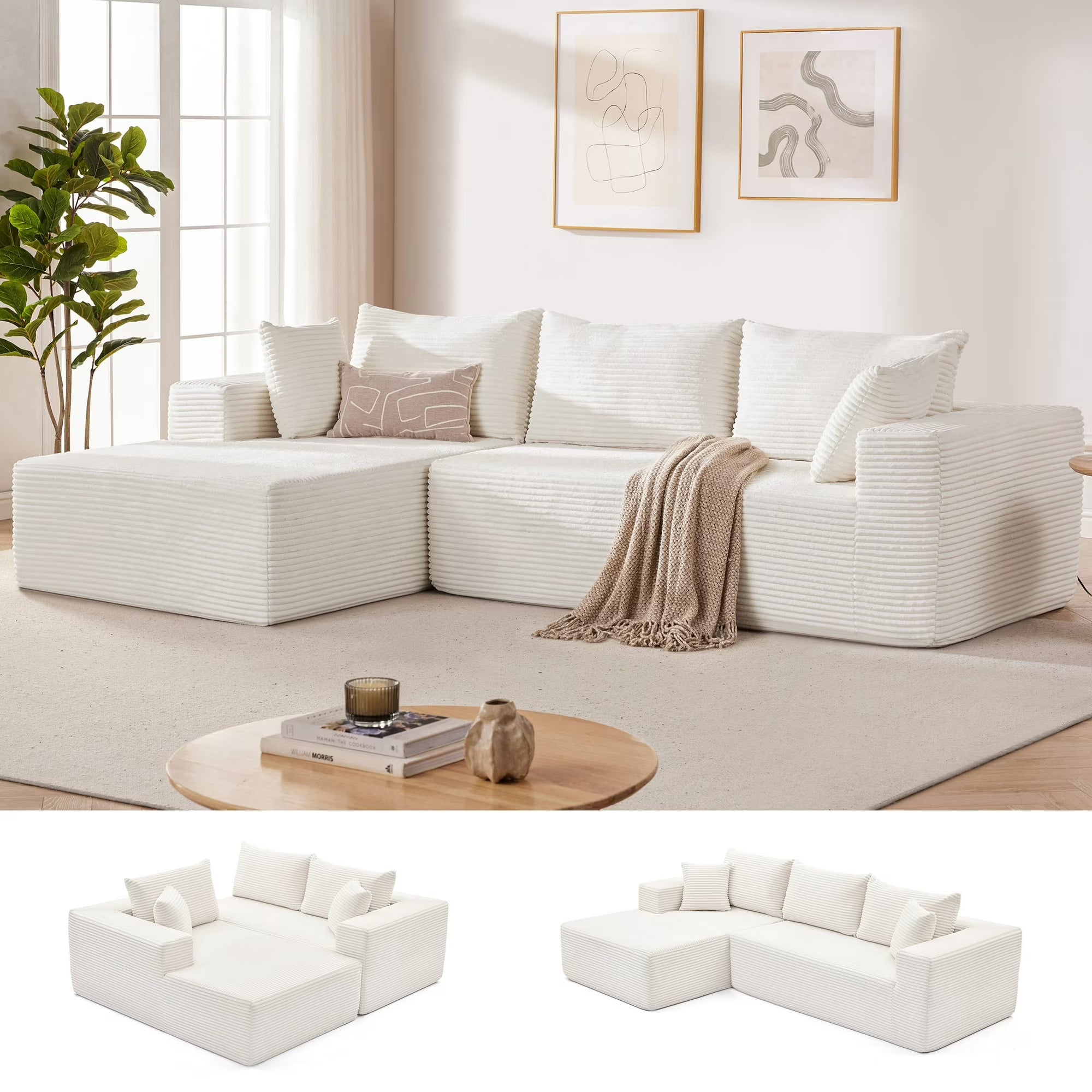 Clearance : Boneless Cloud Couch