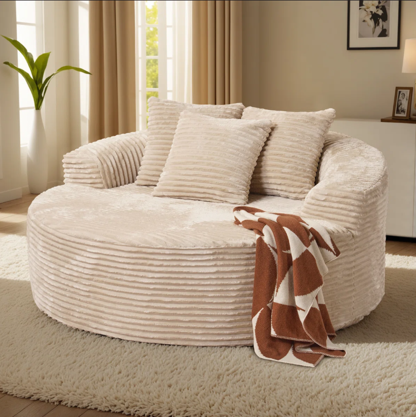 Lumen Boneless Round Foam Chair