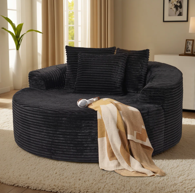 Lumen Boneless Round Foam Chair