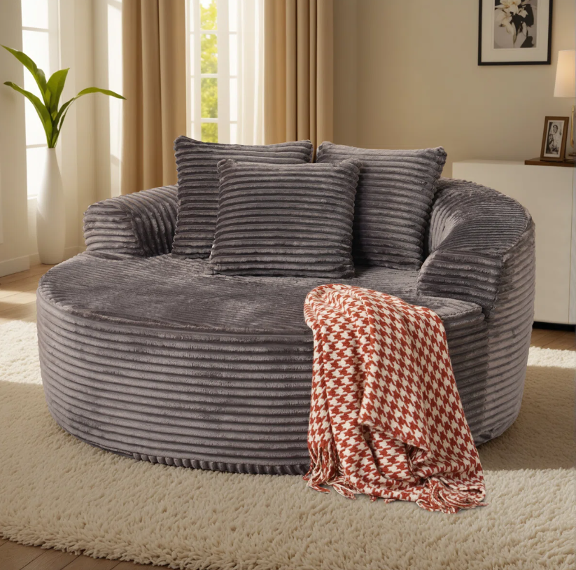 Lumen Boneless Round Foam Chair