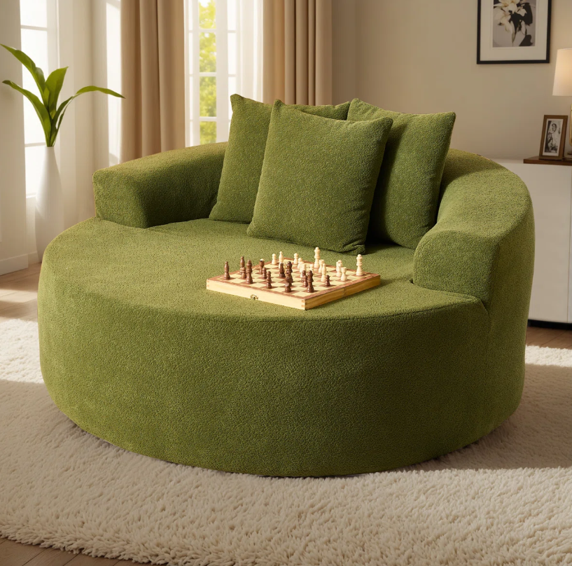 Lumen Boneless Round Foam Chair