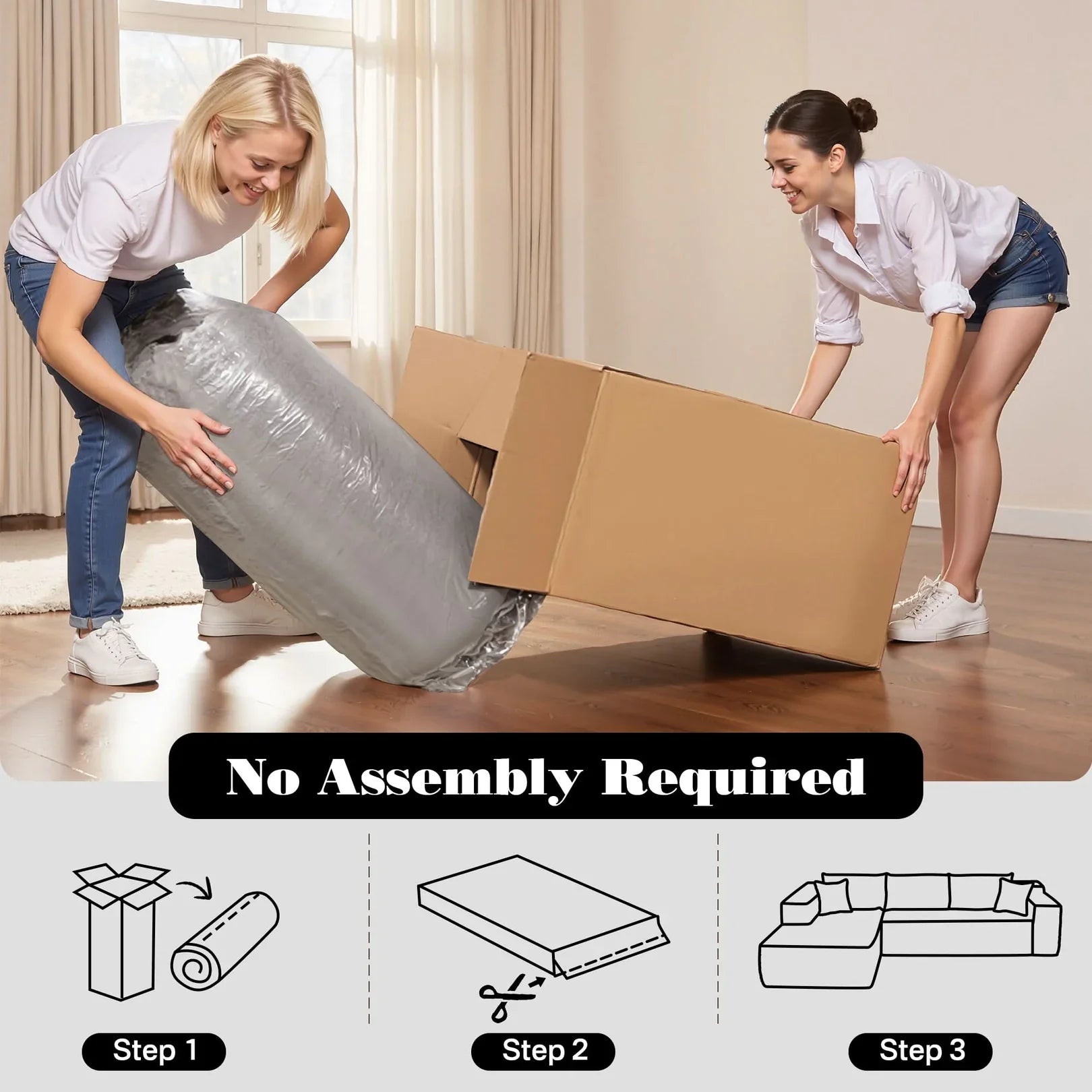 Clearance : Boneless Cloud Couch