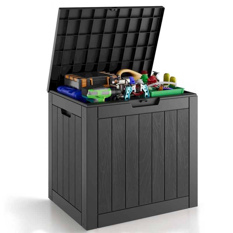 Lumen 31-Gallon Outdoor Storage Box, Waterproof & UV-Resistant