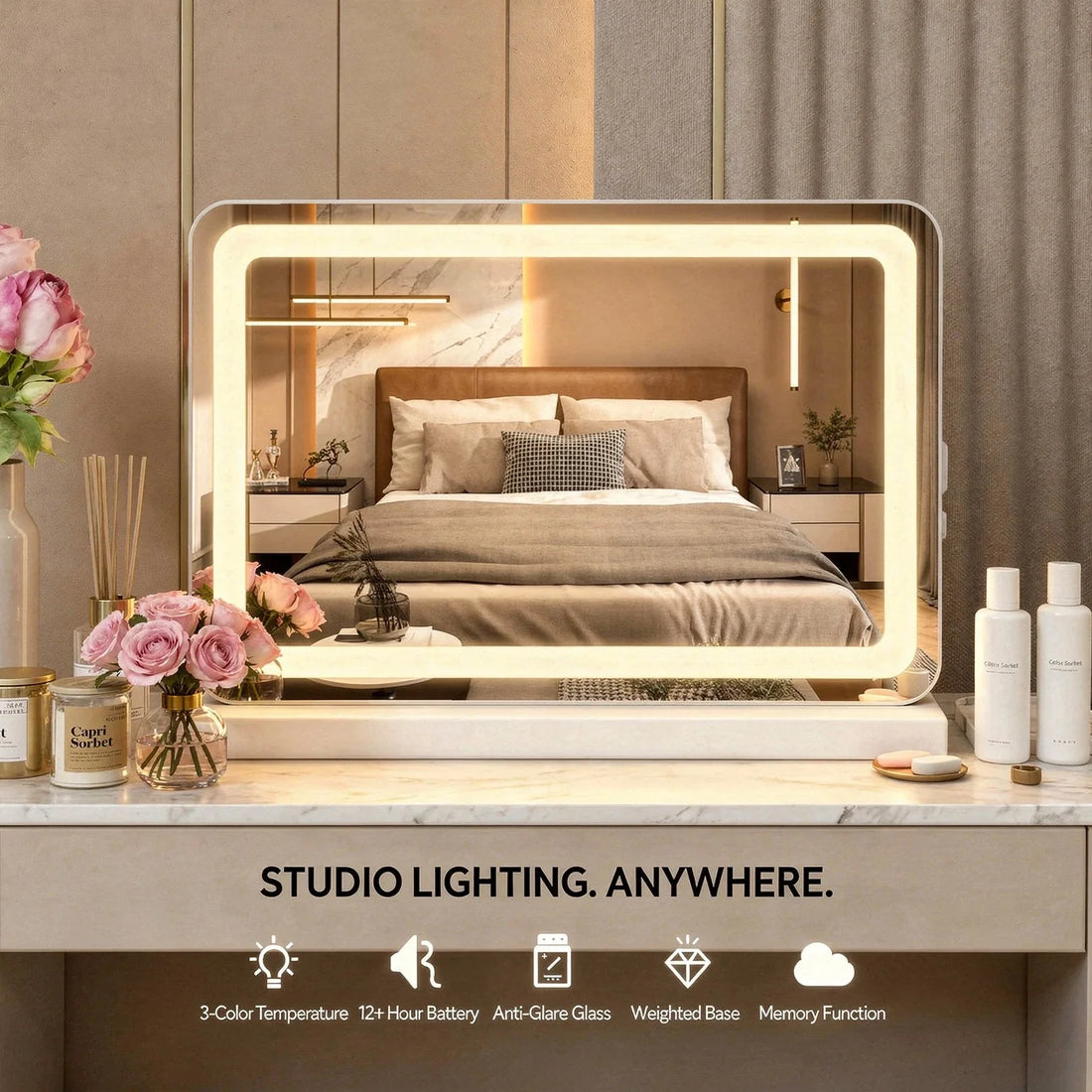 Lumen LED Vanity Mirror