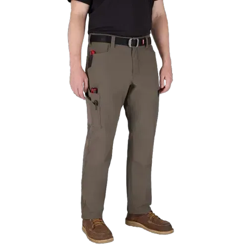 Lumen Men's 8-PACK FREEFLEX Tech Work Pants With 7 Pockets