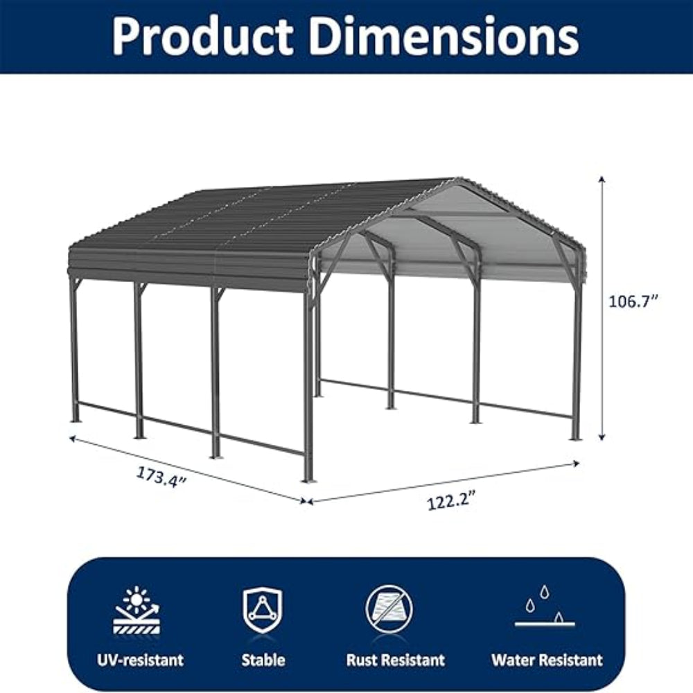 Clearance : Lumen 12x20 Carport