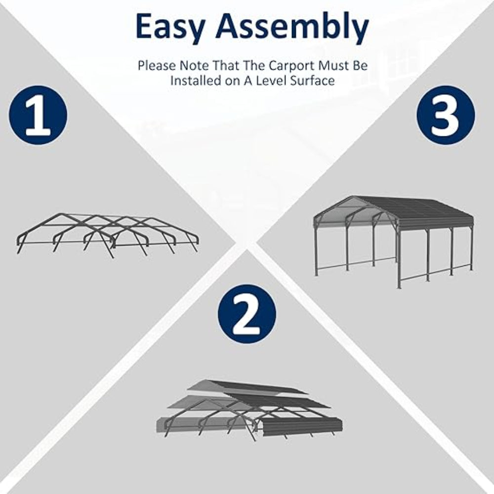 Clearance : Lumen 12x20 Carport