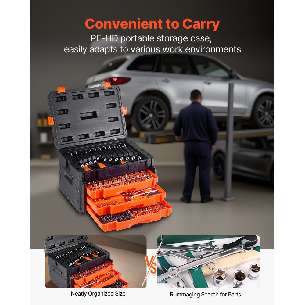 CLEARANCE : Lumen Complete Mechanics Tool Set (450-Piece Tool Kit)