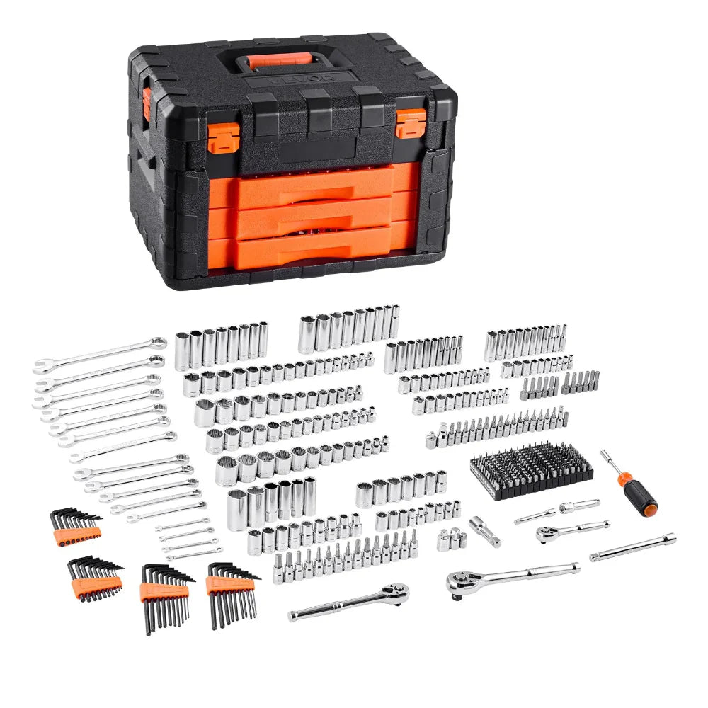 Lumen Complete Mechanics Tool Set (450-Piece Tool Kit)