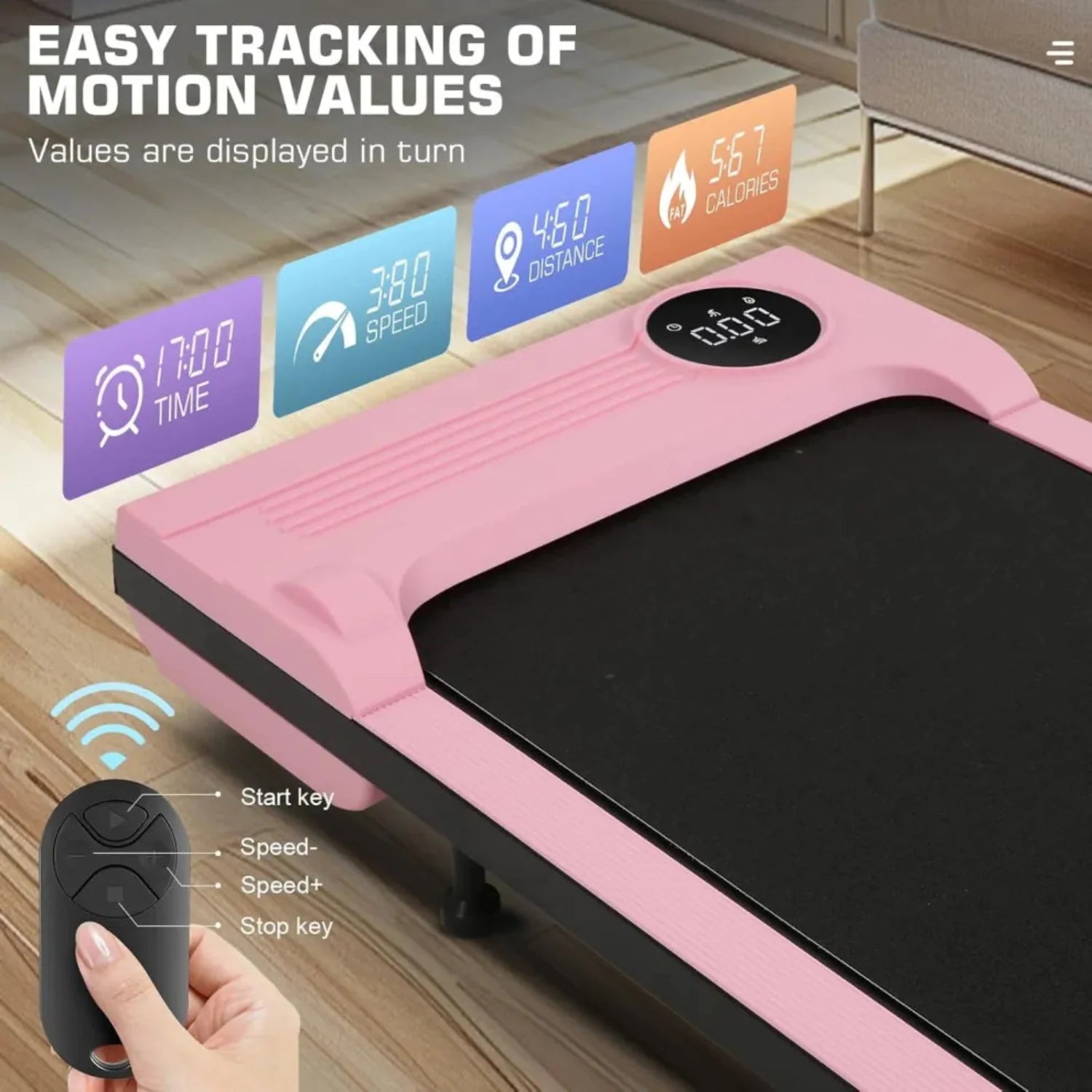 Lumen Foldable Treadmill