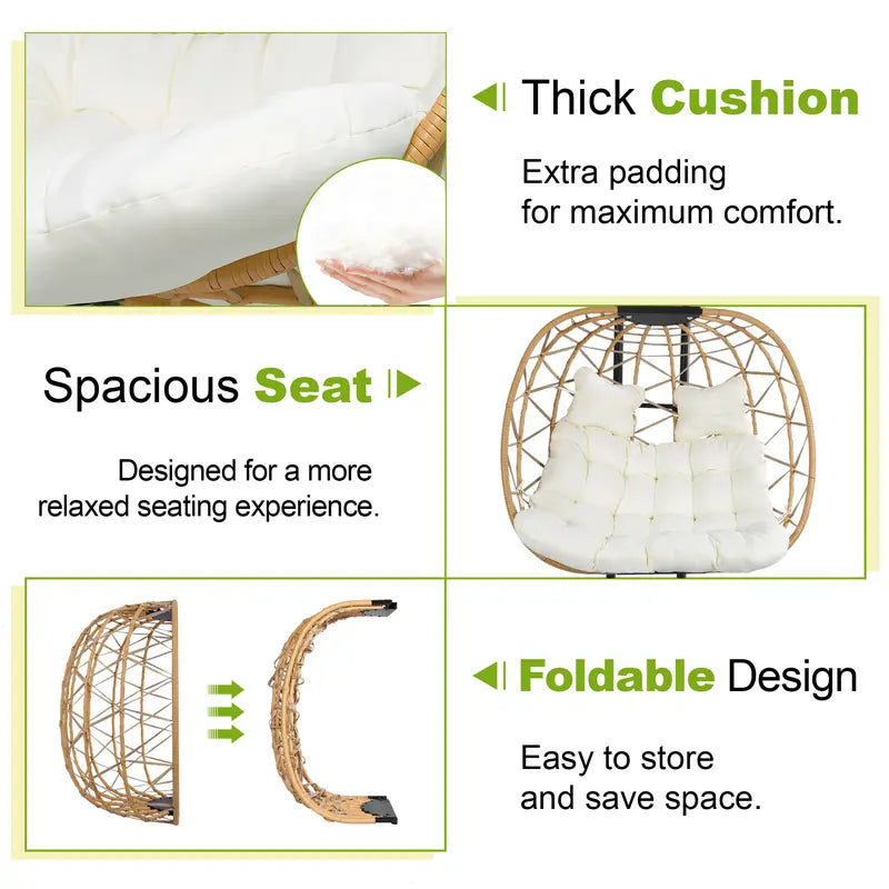 Lumen Double Egg Chair