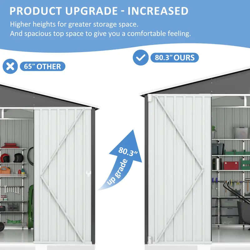 Lumen 12x14 FT Outdoor Storage Shed