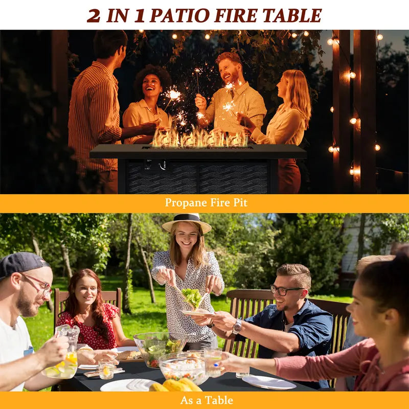 Lumen Fire Pit Table