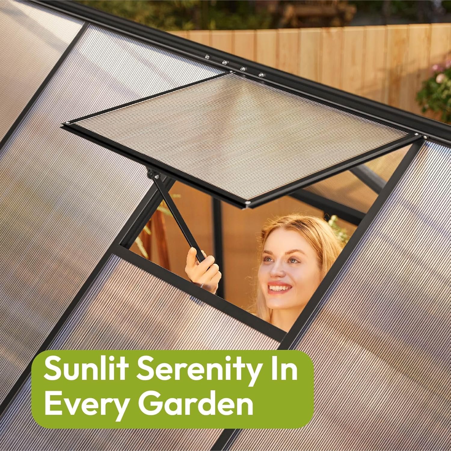Lumen 6x7 Outdoor Greenhouse
