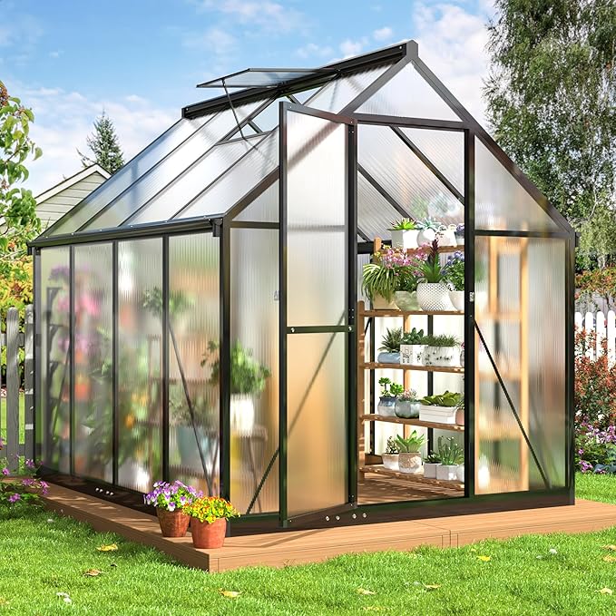 Lumen 6x7 Outdoor Greenhouse