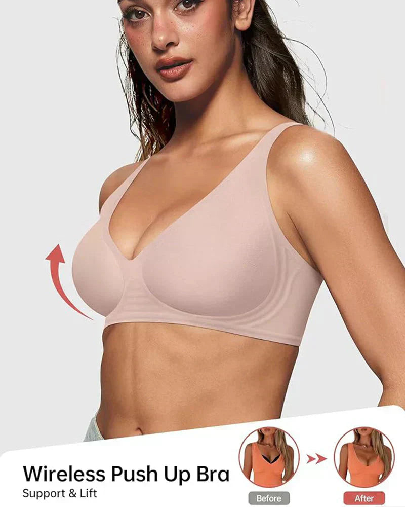 Lumen Wireless Push Up Bra
