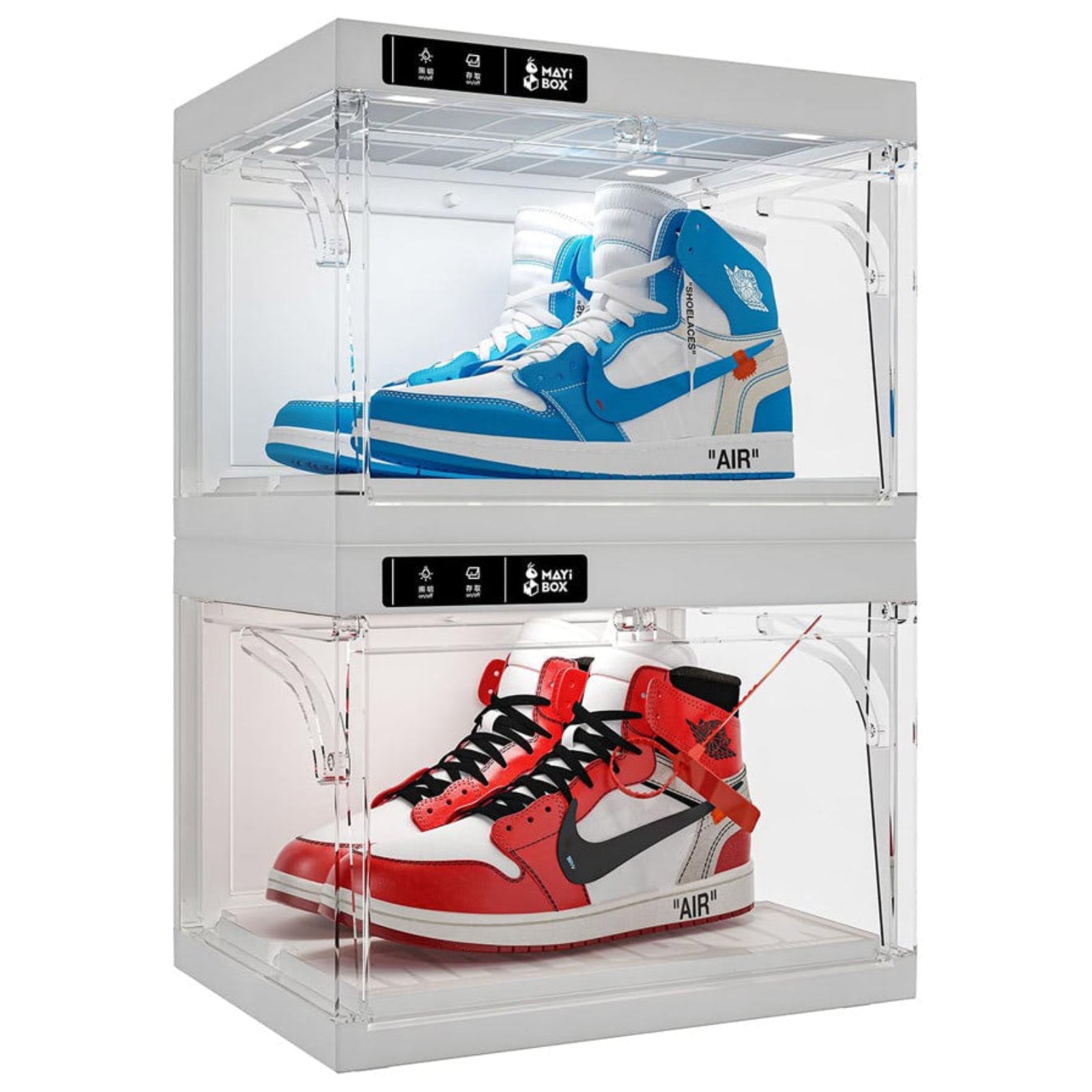 Lumen SneakerBox - LED Display Case 4-Pack