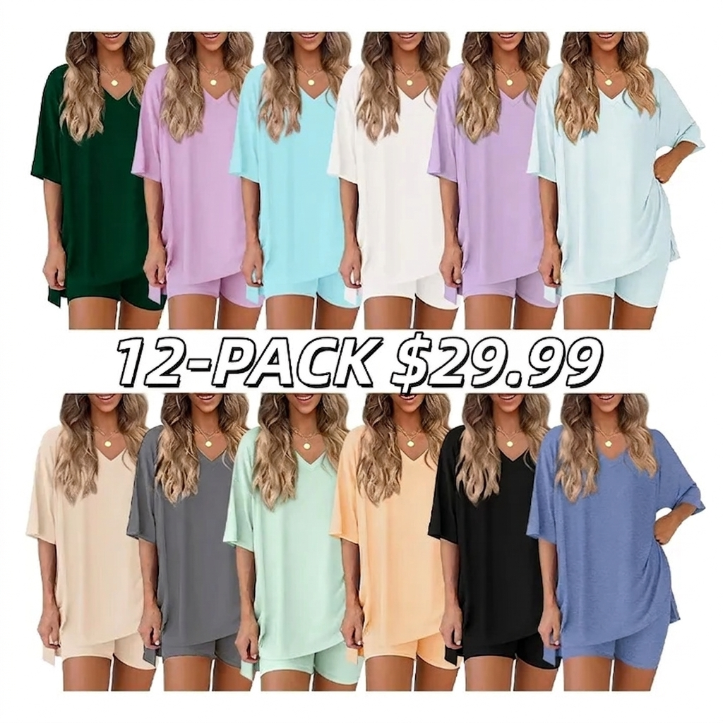 Lumen CloudSet 12-Piece Lounge Set (top + shorts)