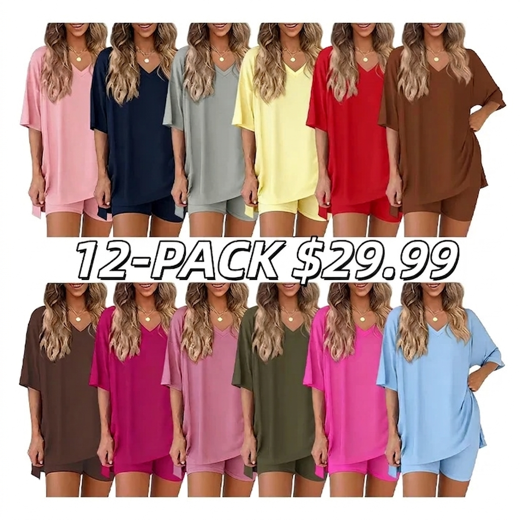 Lumen CloudSet 12-Piece Lounge Set (top + shorts)