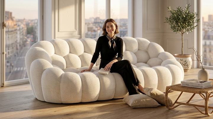 Lumen 3D Bubble Sofa 3 Seat