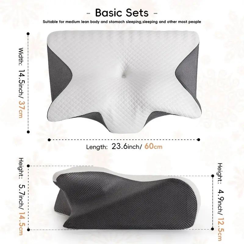 Lumen Memory Foam Neck Pillow