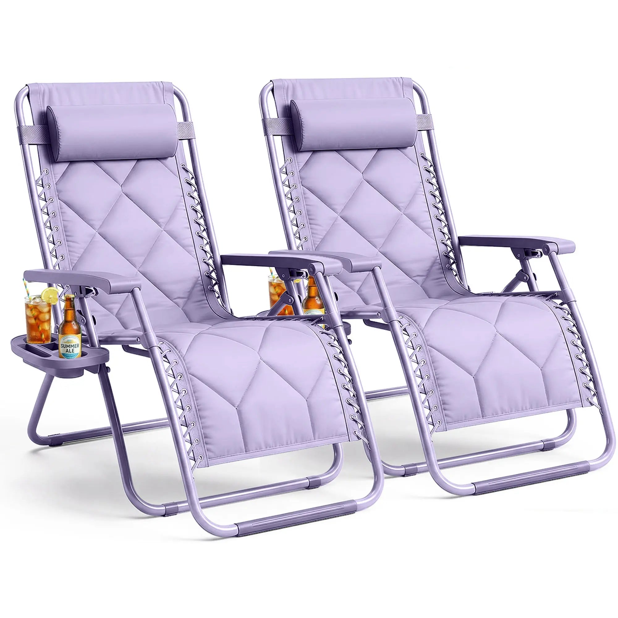 Set of 2 Heavy Zero Gravity Chair