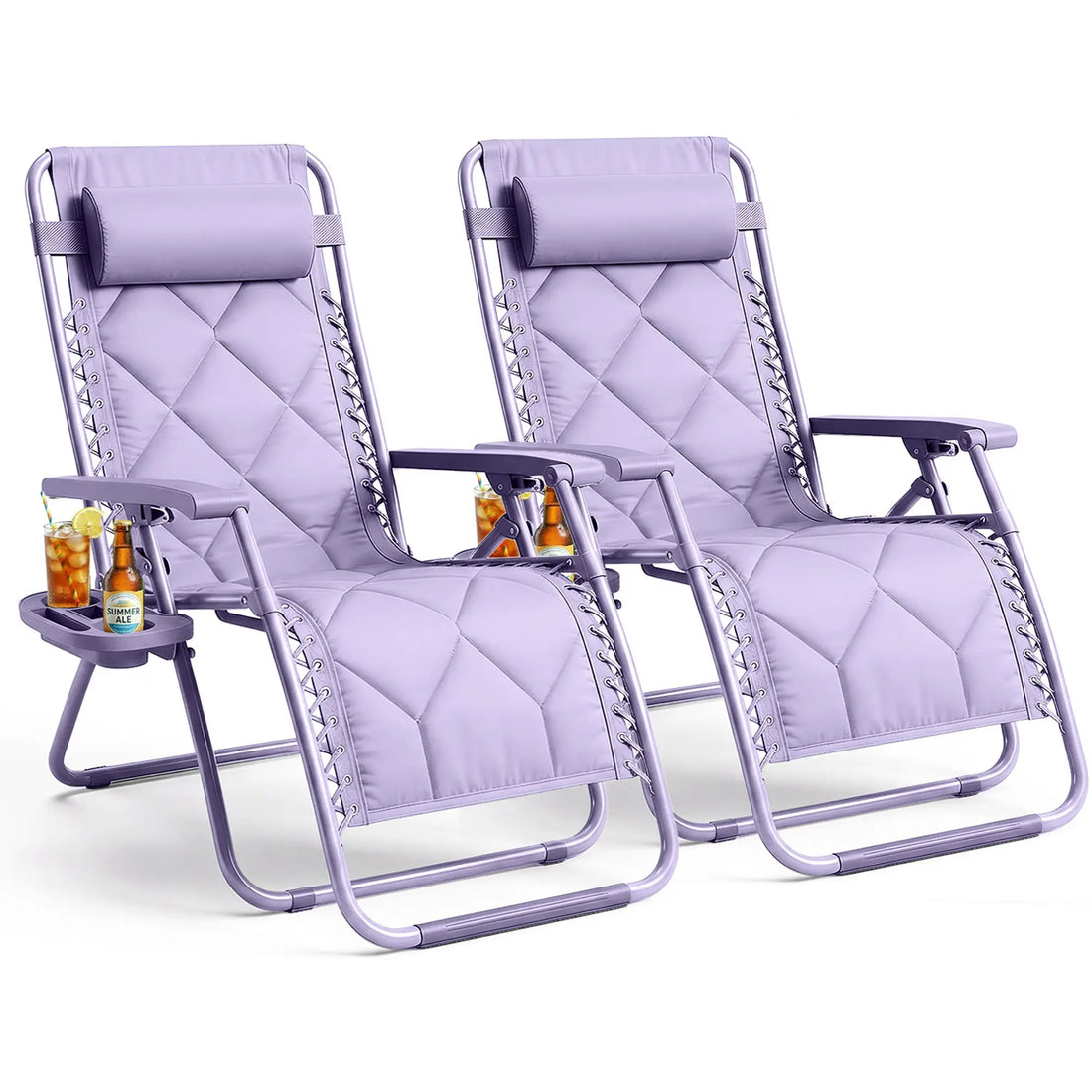 Set of 2 Heavy Zero Gravity Chair