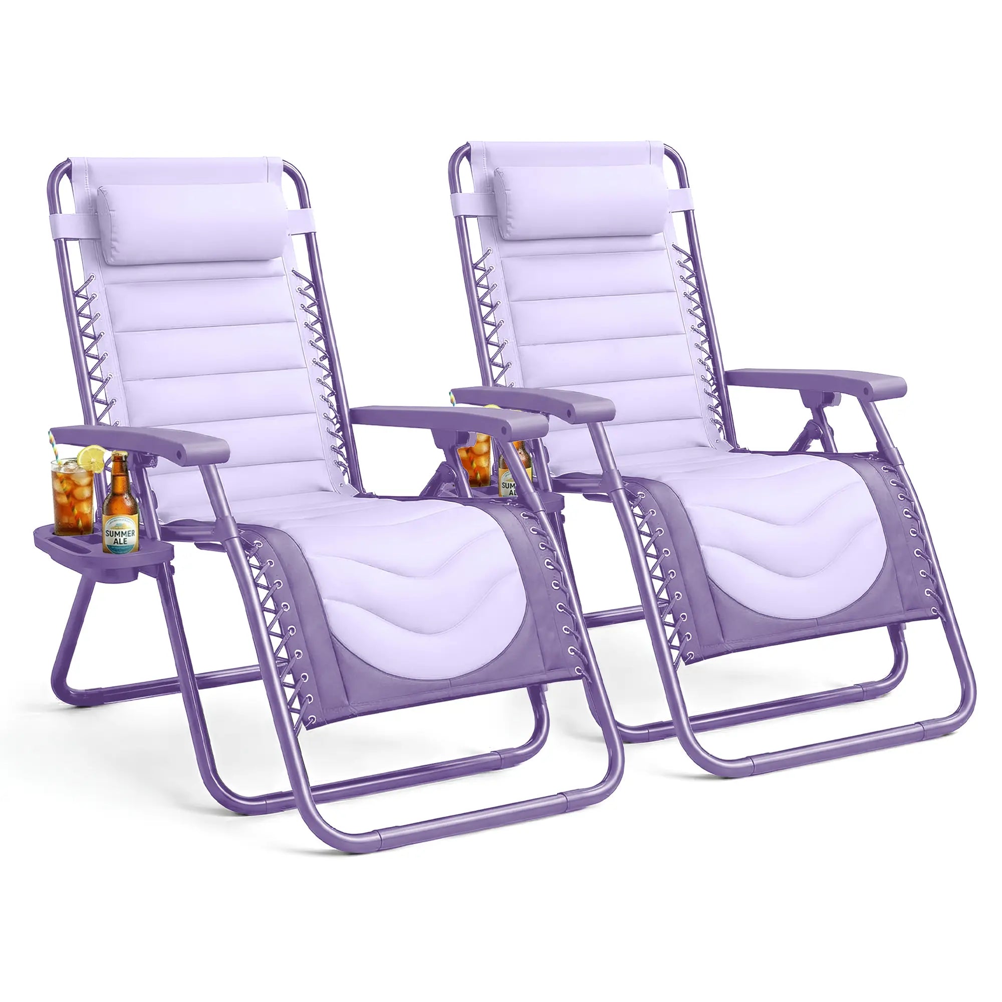 Set of 2 Heavy Zero Gravity Chair