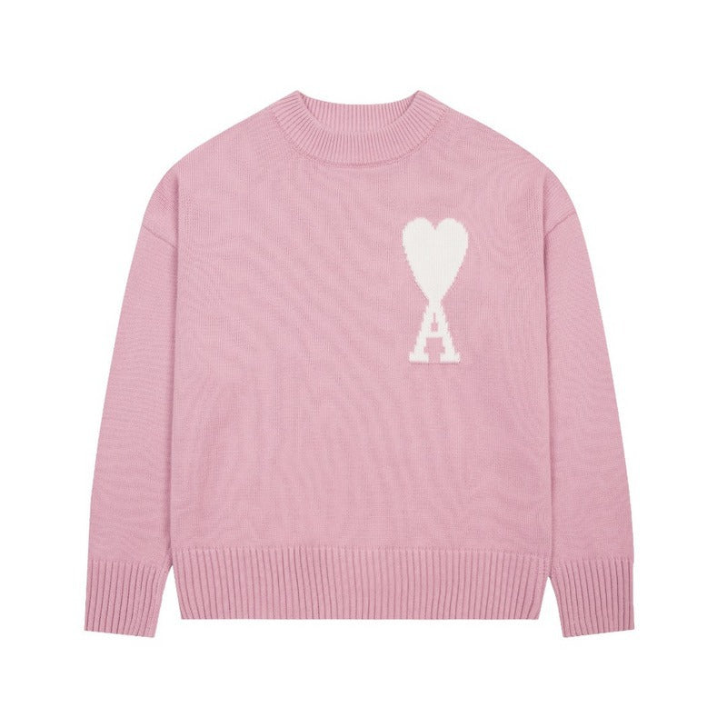 AMI | HEART SWEATER