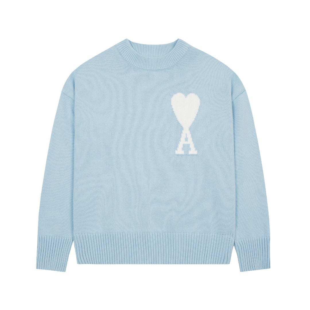 AMI | HEART SWEATER