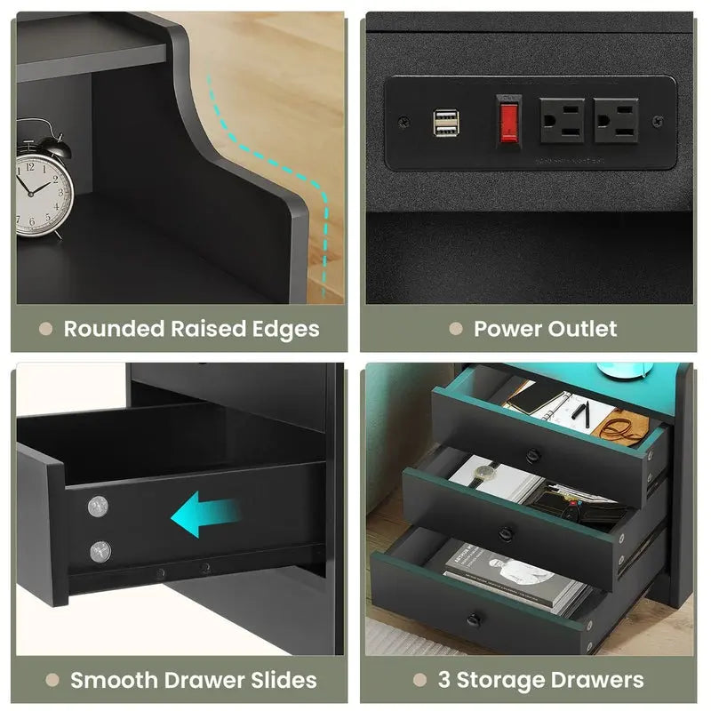 4-in-1 Nightstand