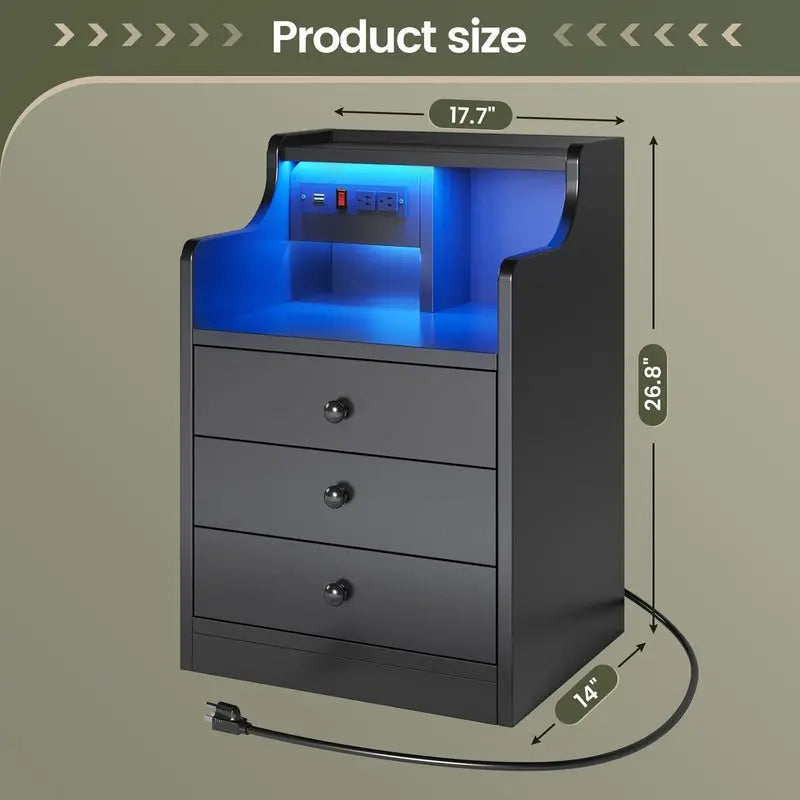4-in-1 Nightstand