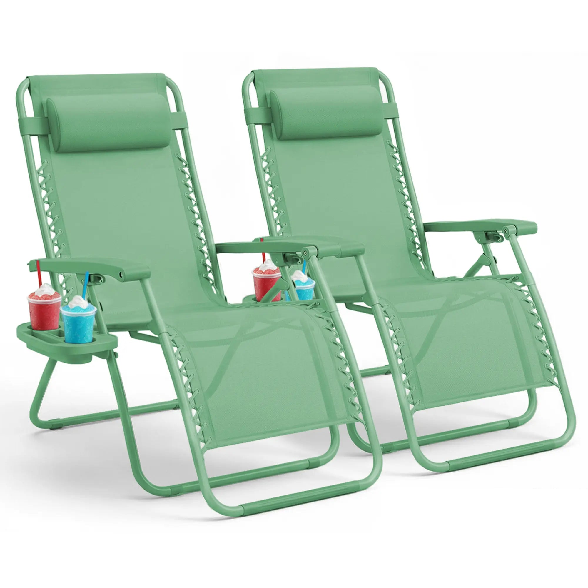 Set of 2 Heavy Zero Gravity Chair