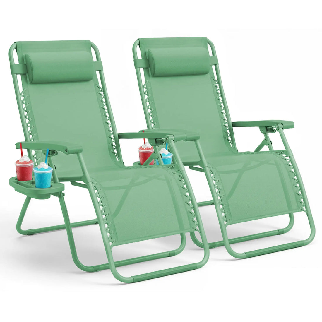 Set of 2 Heavy Zero Gravity Chair