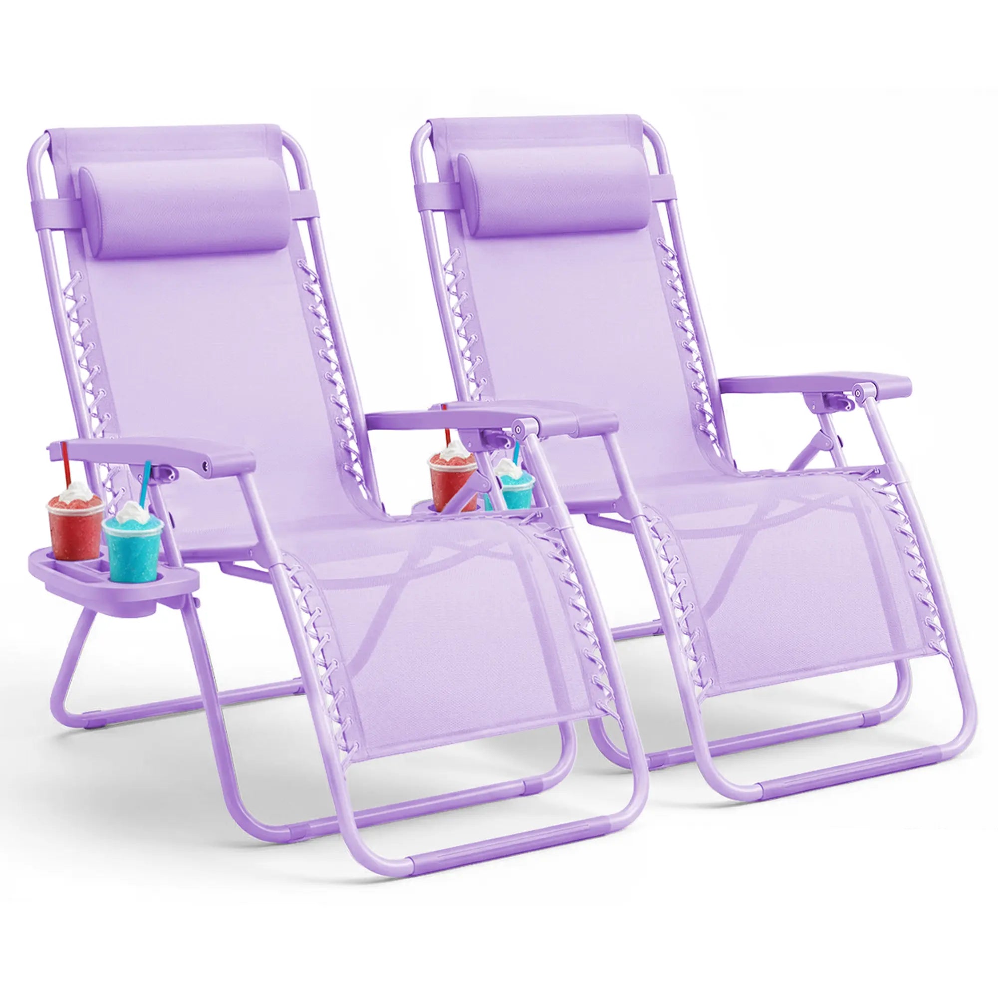 Set of 2 Heavy Zero Gravity Chair