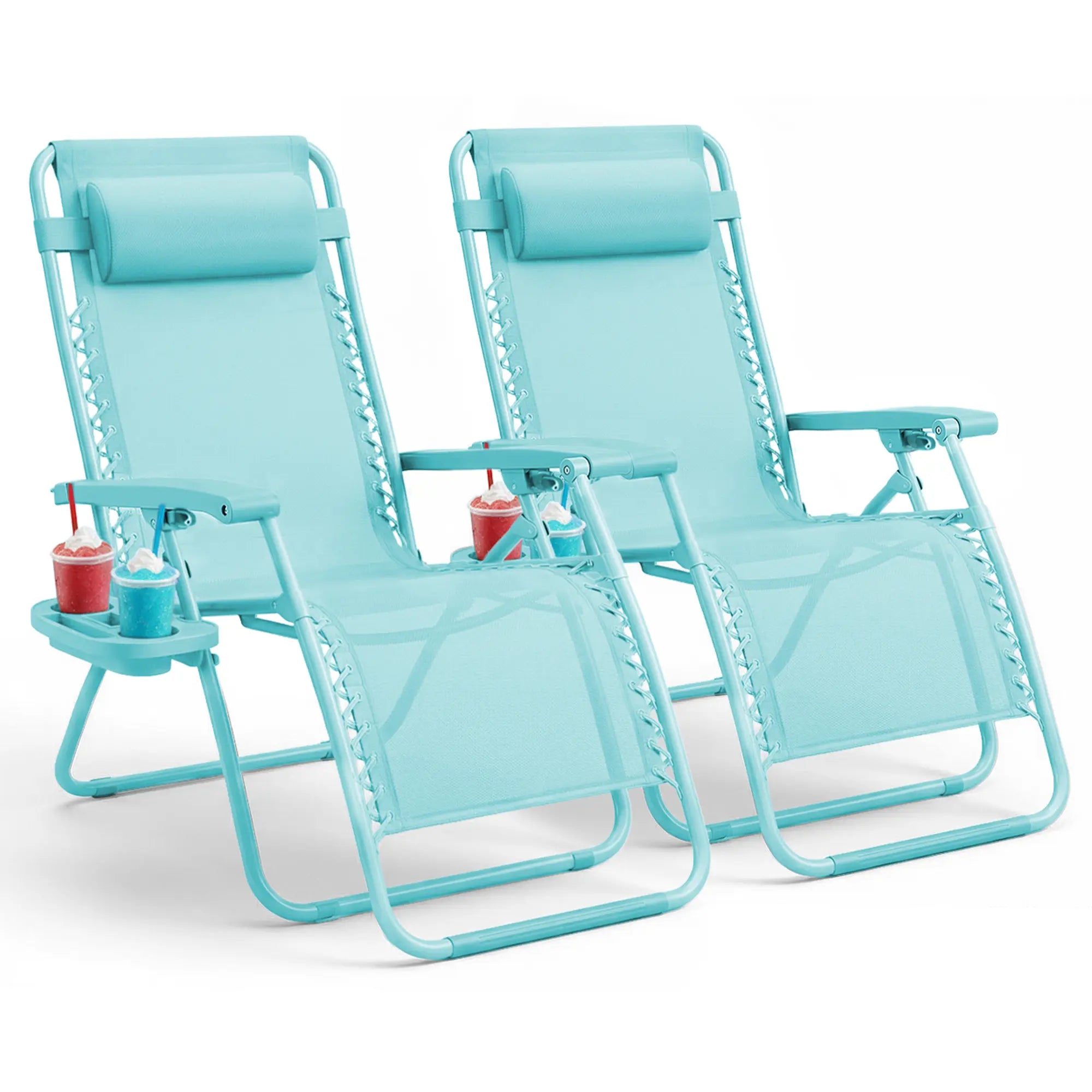Set of 2 Heavy Zero Gravity Chair
