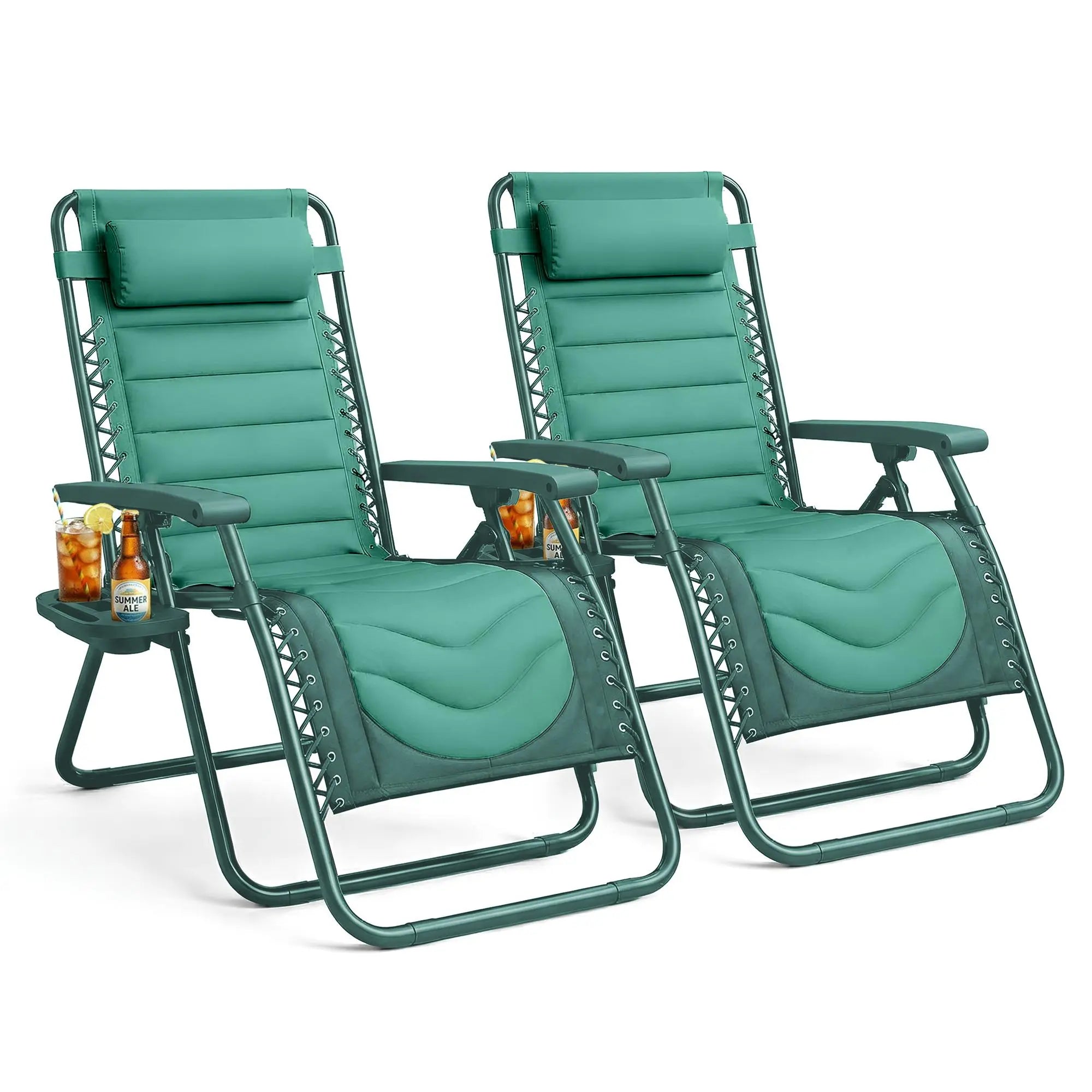 Set of 2 Heavy Zero Gravity Chair