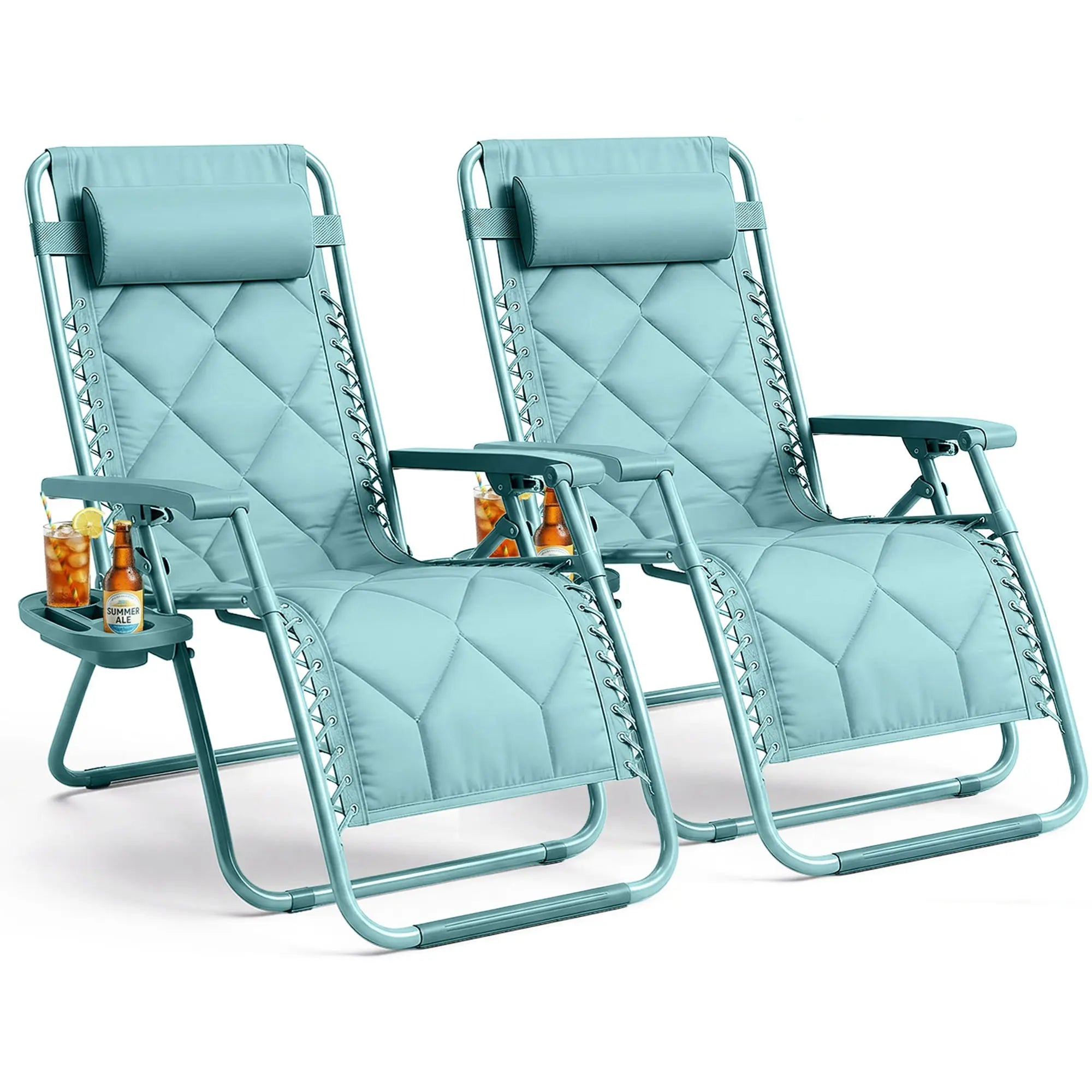 Set of 2 Heavy Zero Gravity Chair